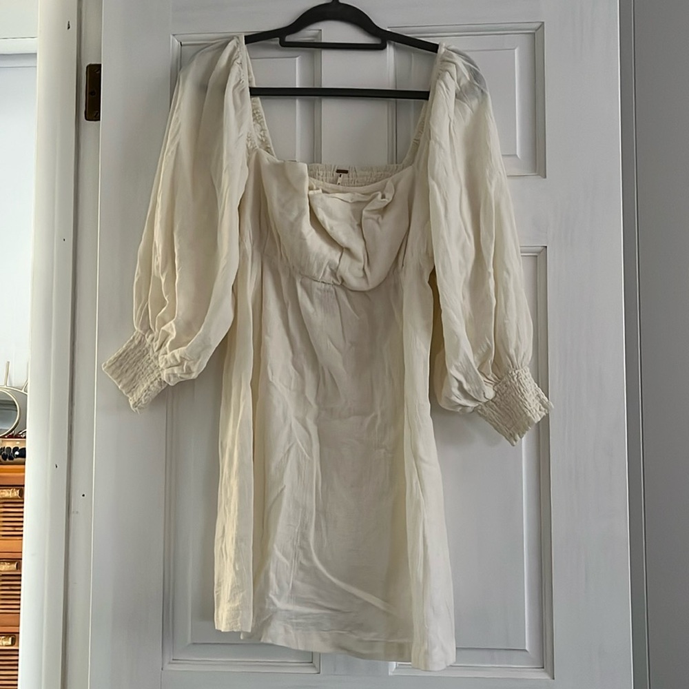 NWT WHITE FREE PEOPLE DRESS